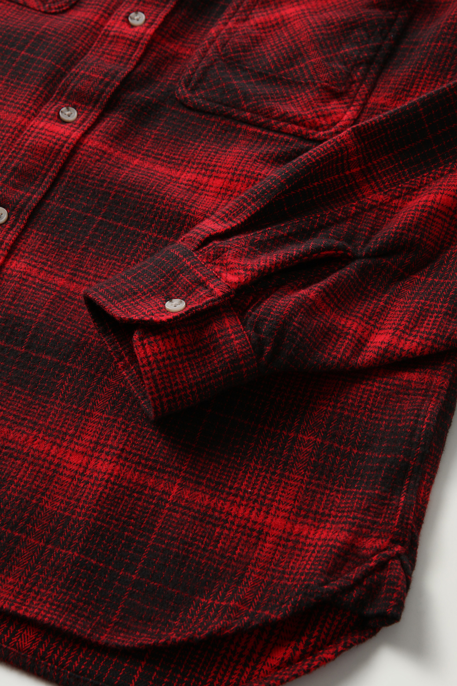 Cruiser Flannel Check Shirt Red | Woolrich USA