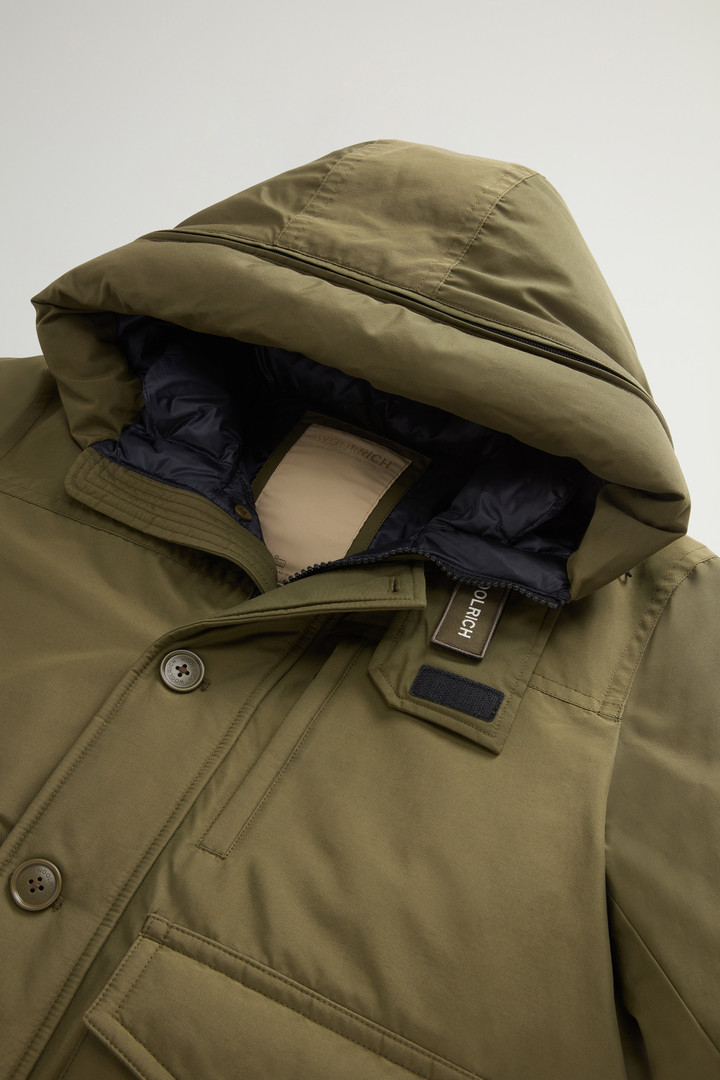 Ramar Cloth Bomber Jacket with Hood Green photo 7 | Woolrich