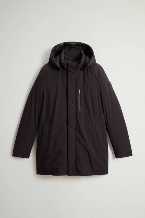 Mountain Parka in Stretch Nylon Black photo 2 | Woolrich