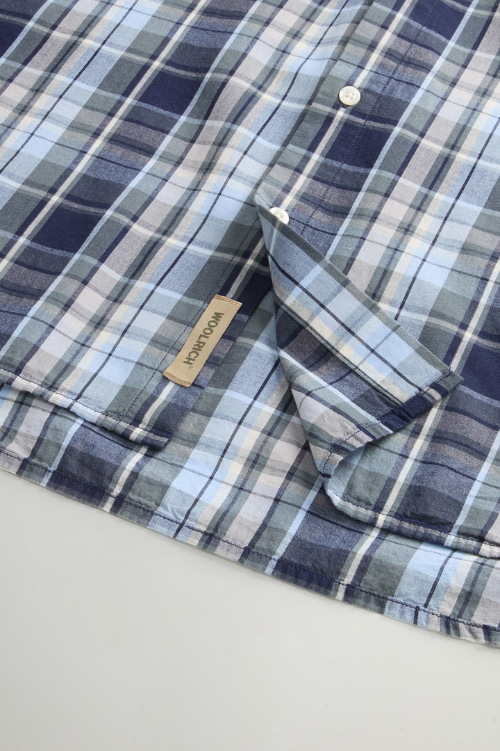 MADRAS SHIRT Blue photo 8 | Woolrich