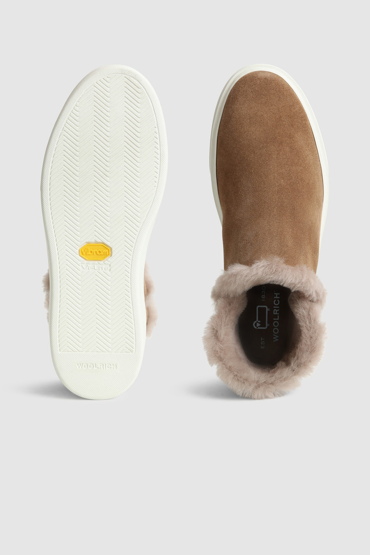 Sheepskin Court sneakers
