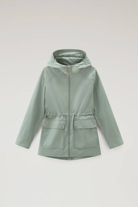 Summer Jacket in Urban Touch Green photo 2 | Woolrich