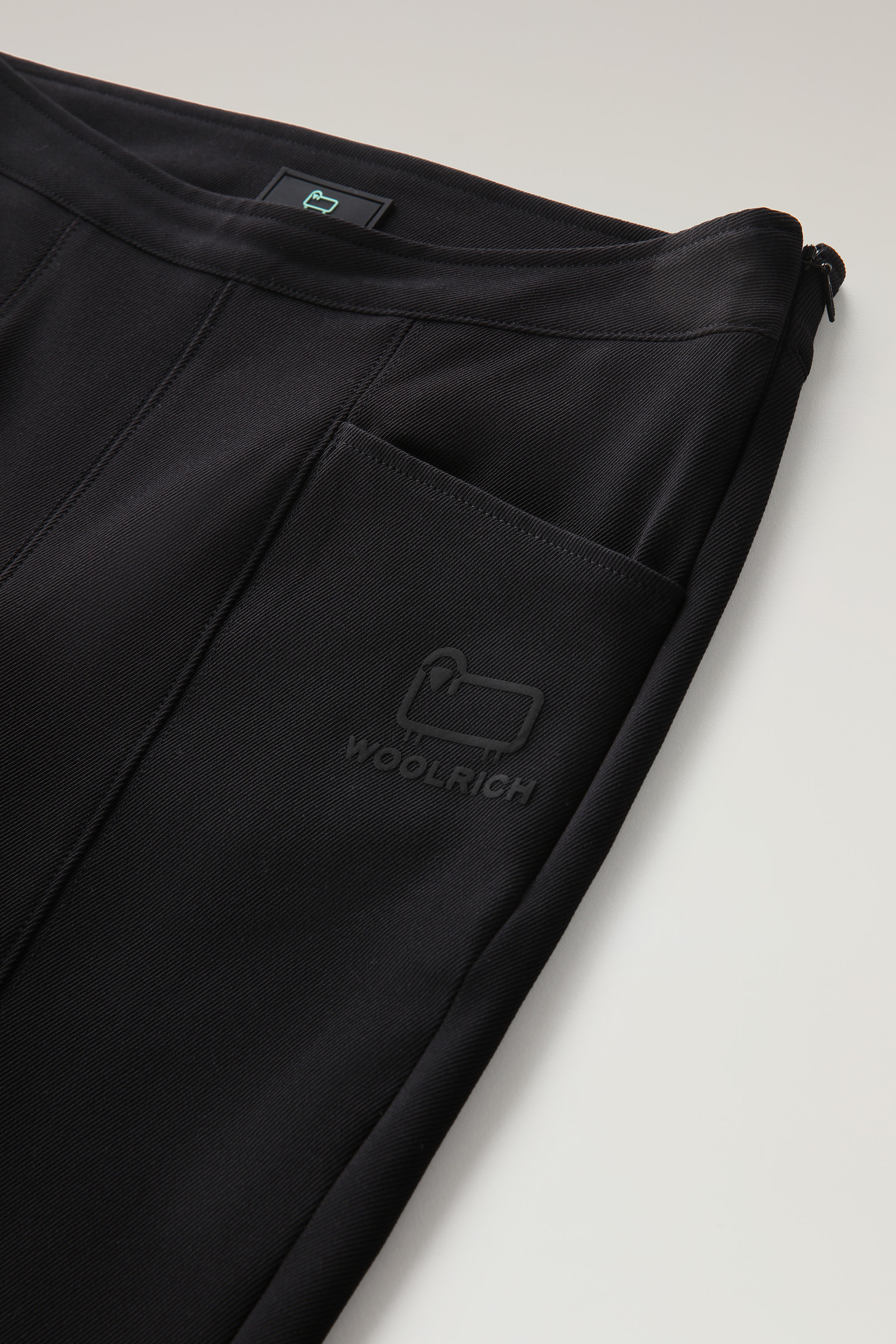 Skinny Après-Ski-Hose aus Techno-Twill Schwarz photo 6 | Woolrich