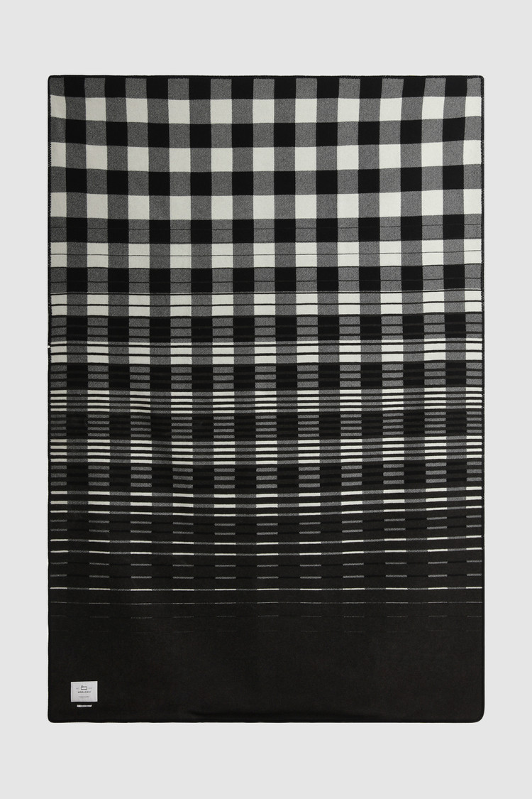 Wool blend blanket