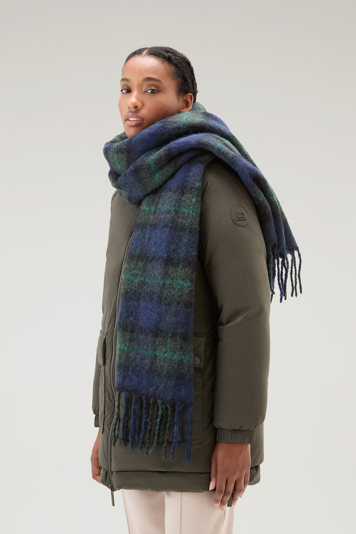 Unisex Scarf in Alpaca Blend Black photo 5 | Woolrich