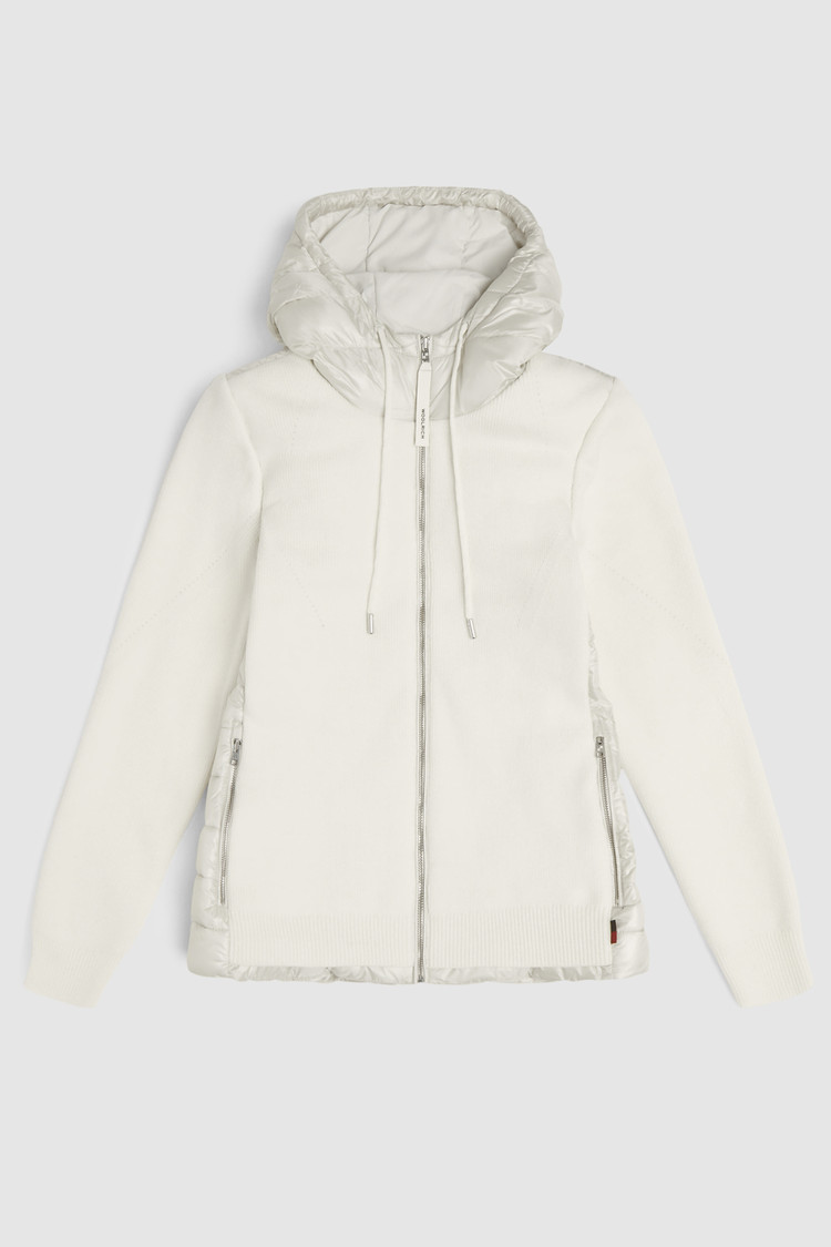 Sweat en nylon et mérinos