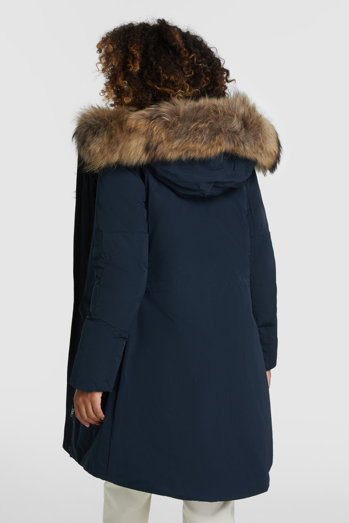 Parka Military en fourrure de viverrin