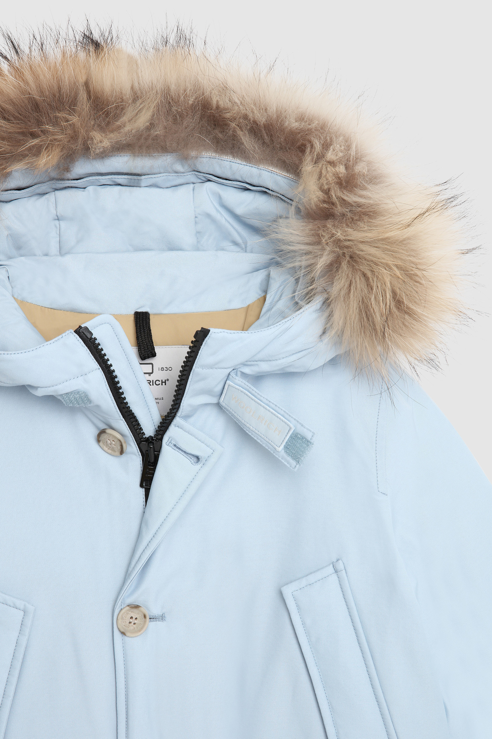 Boy's Arctic Parka with Removable Fur Blue photo 3 | Woolrich
