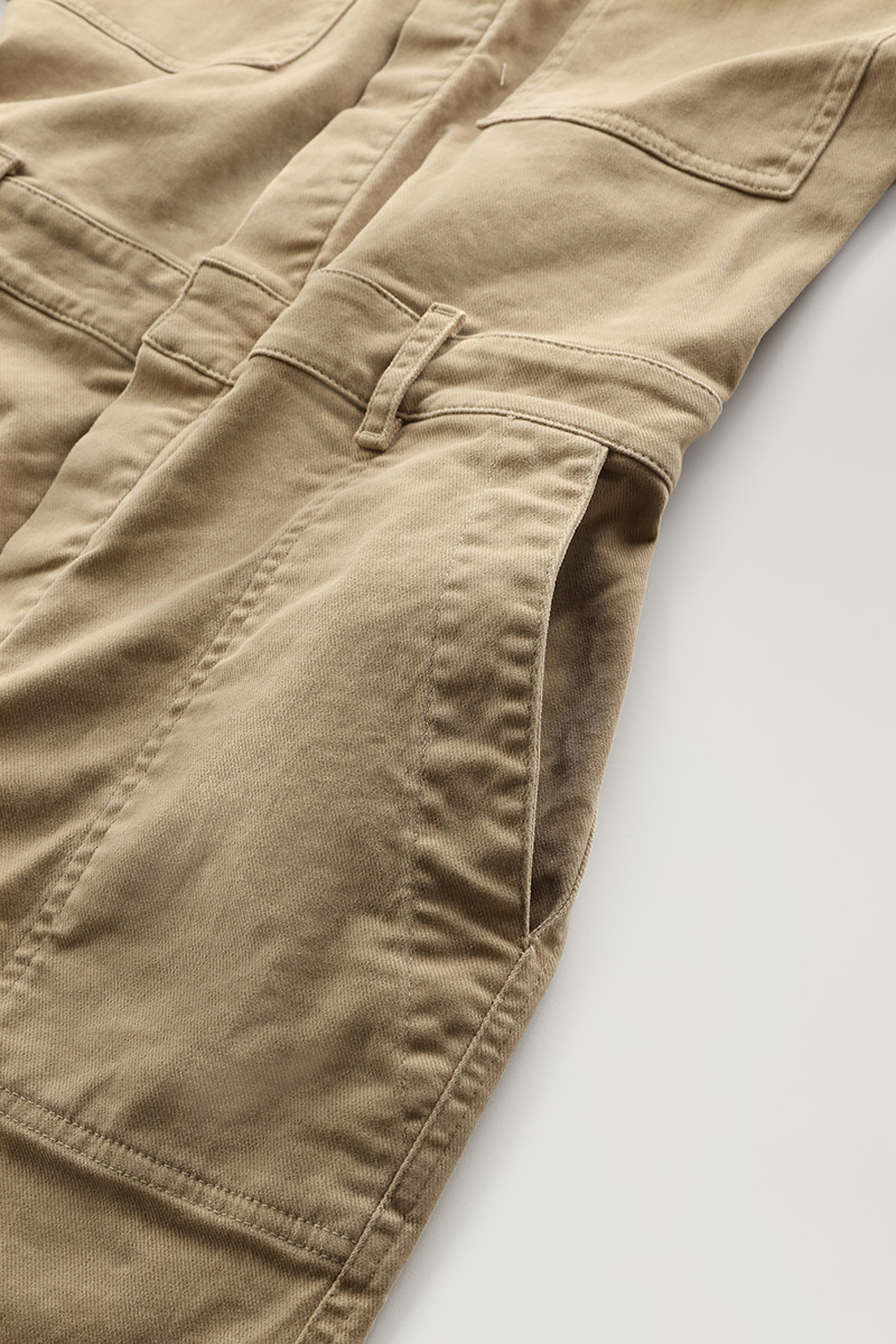 Cotton Twill Jumpsuit Khaki photo 7 | Woolrich