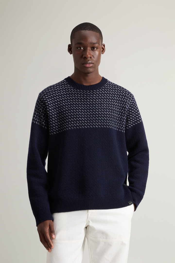 BIRDEYE CREWNECK Blue photo 1 | Woolrich