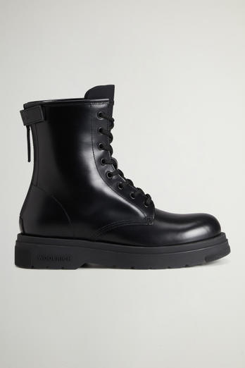 Rangers en cuir Noir | Woolrich