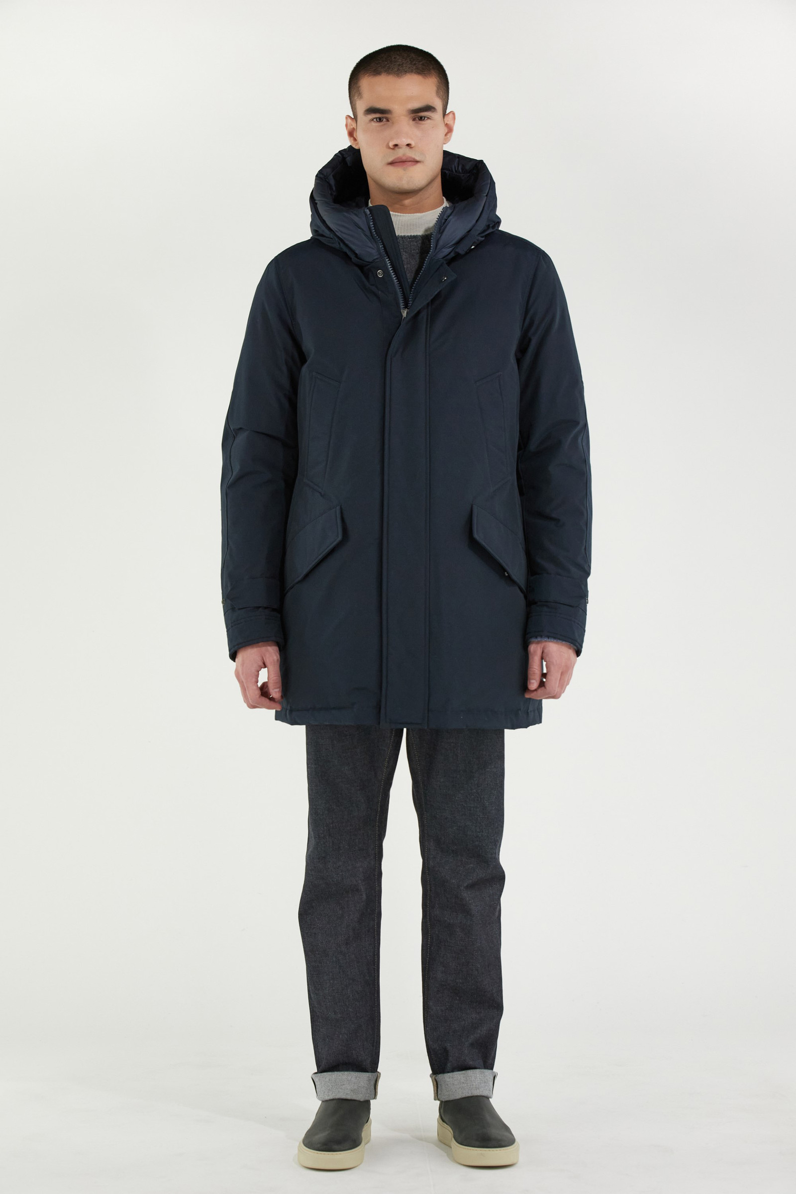 Polar Parka con cuello alto