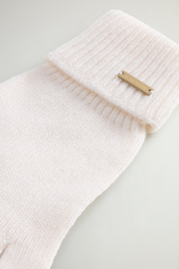 Pure Cashmere Gloves White photo 3 | Woolrich