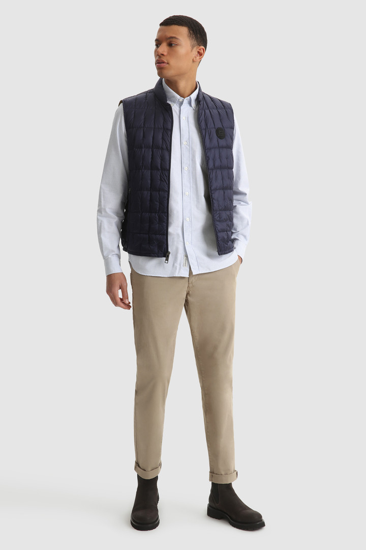 Deepsix packable vest in recycled fabric