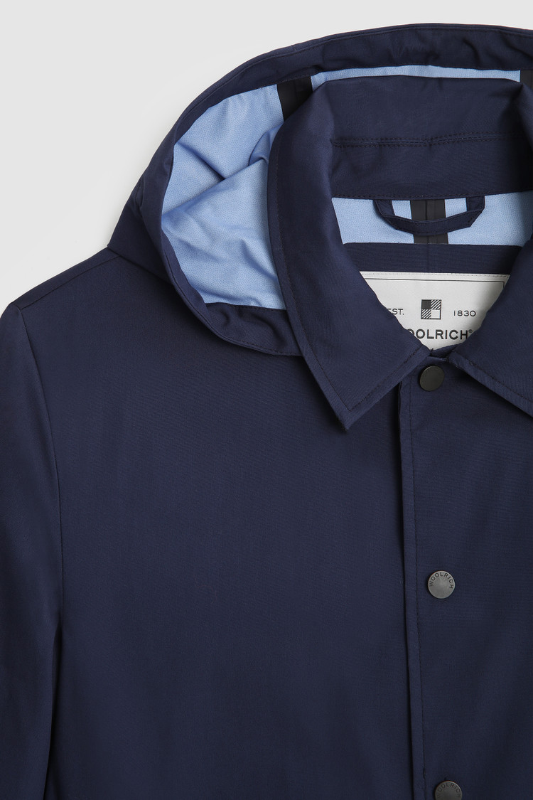 Triple-layer cotton car coat