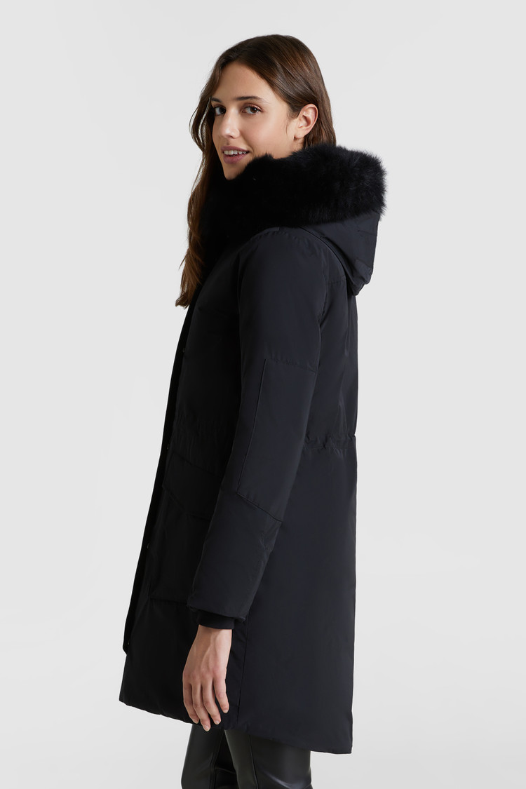 Military Parka with fox fur