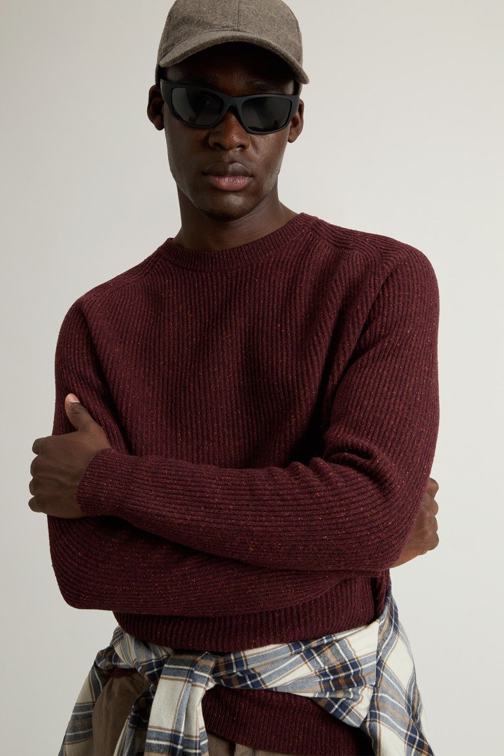 BOUTONNE CREWNECK Red photo 4 | Woolrich