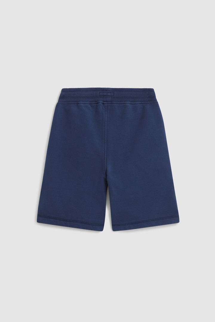 Boy's Organic Cotton Shorts Blue photo 2 | Woolrich