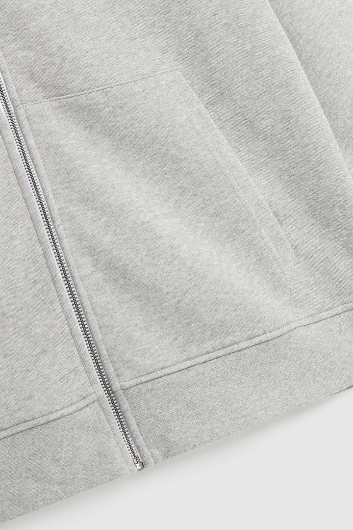 Felpa Essential full-zip con cappuccio