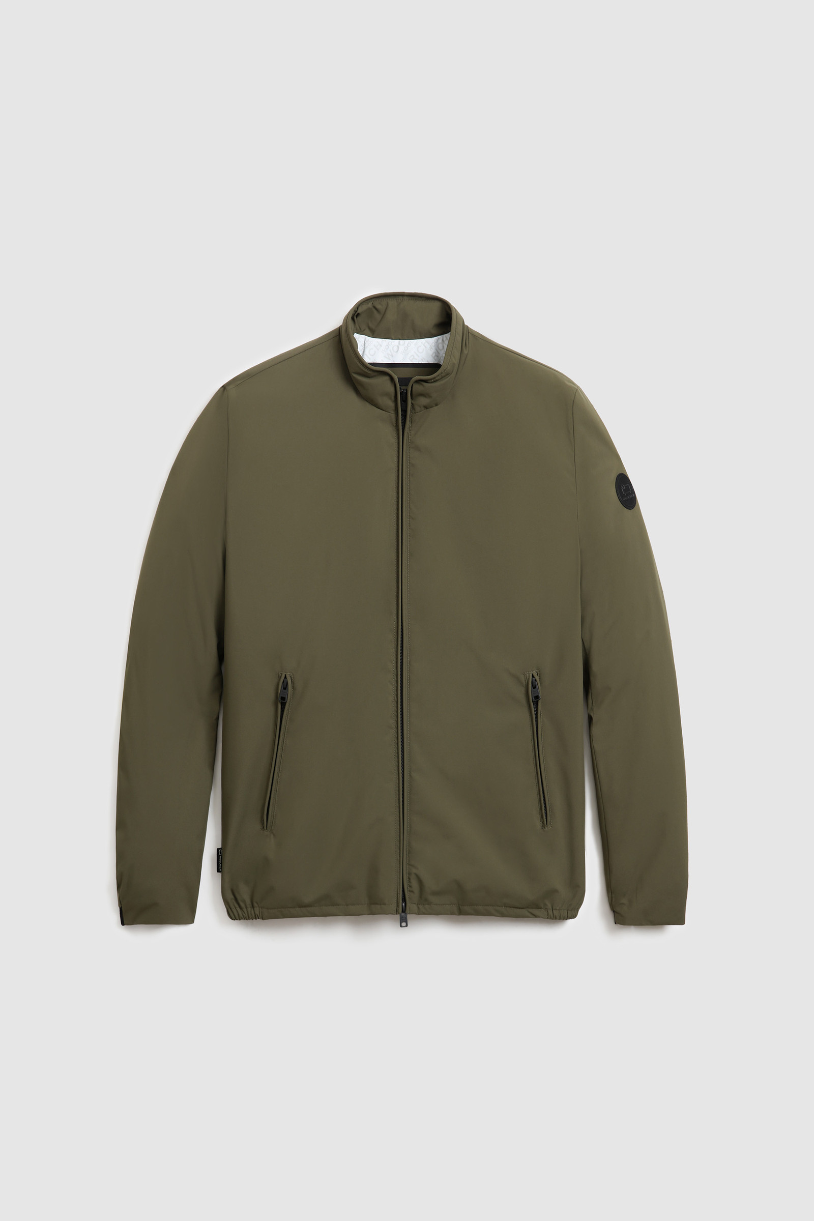 Two-Layer Padded Sailing Bomber Green photo 4 | Woolrich