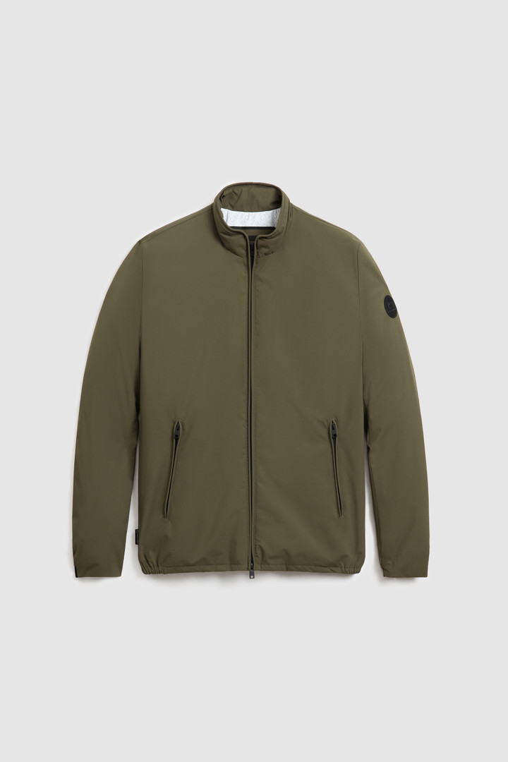 Two-Layer Padded Sailing Bomber Green photo 4 | Woolrich