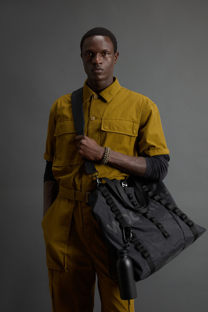 Oversized Tote Bag in X-PAC by Todd Snyder Black photo 7 | Woolrich