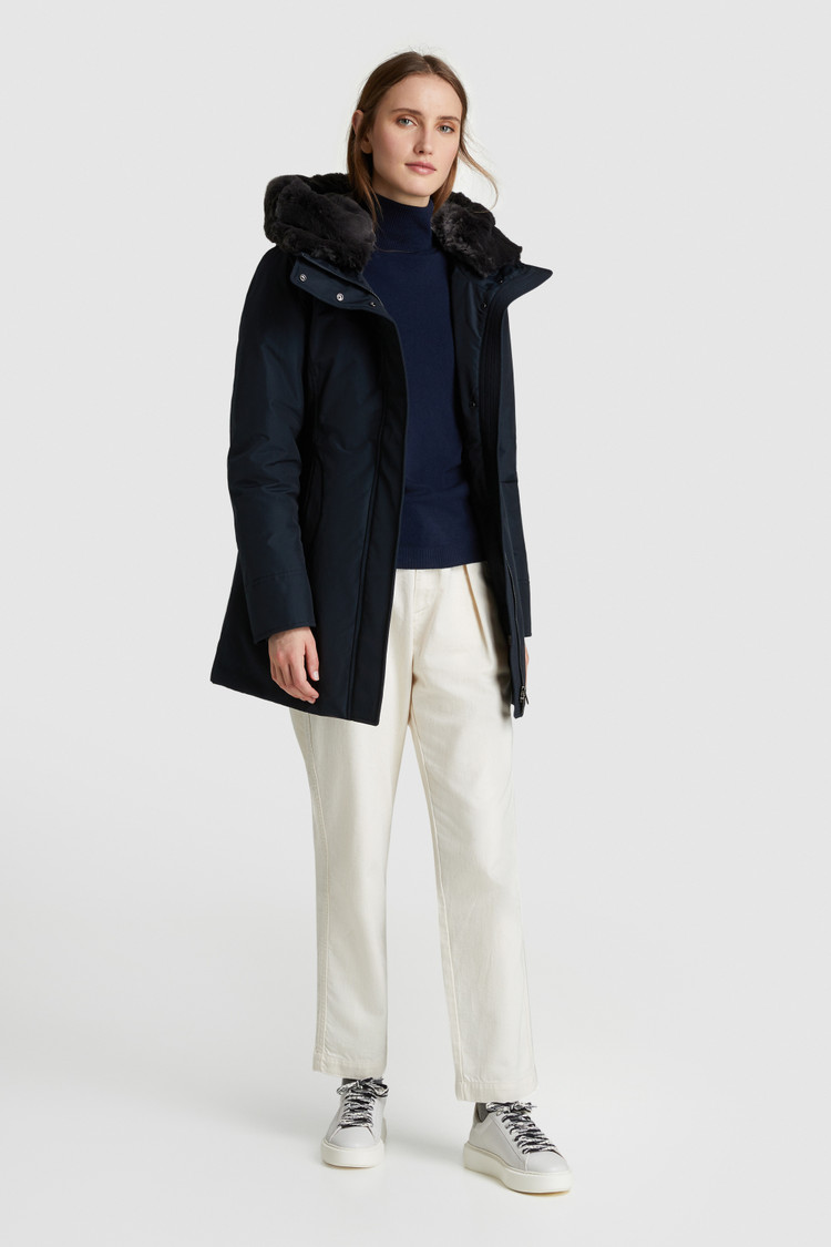Boulder Parka with faux fur