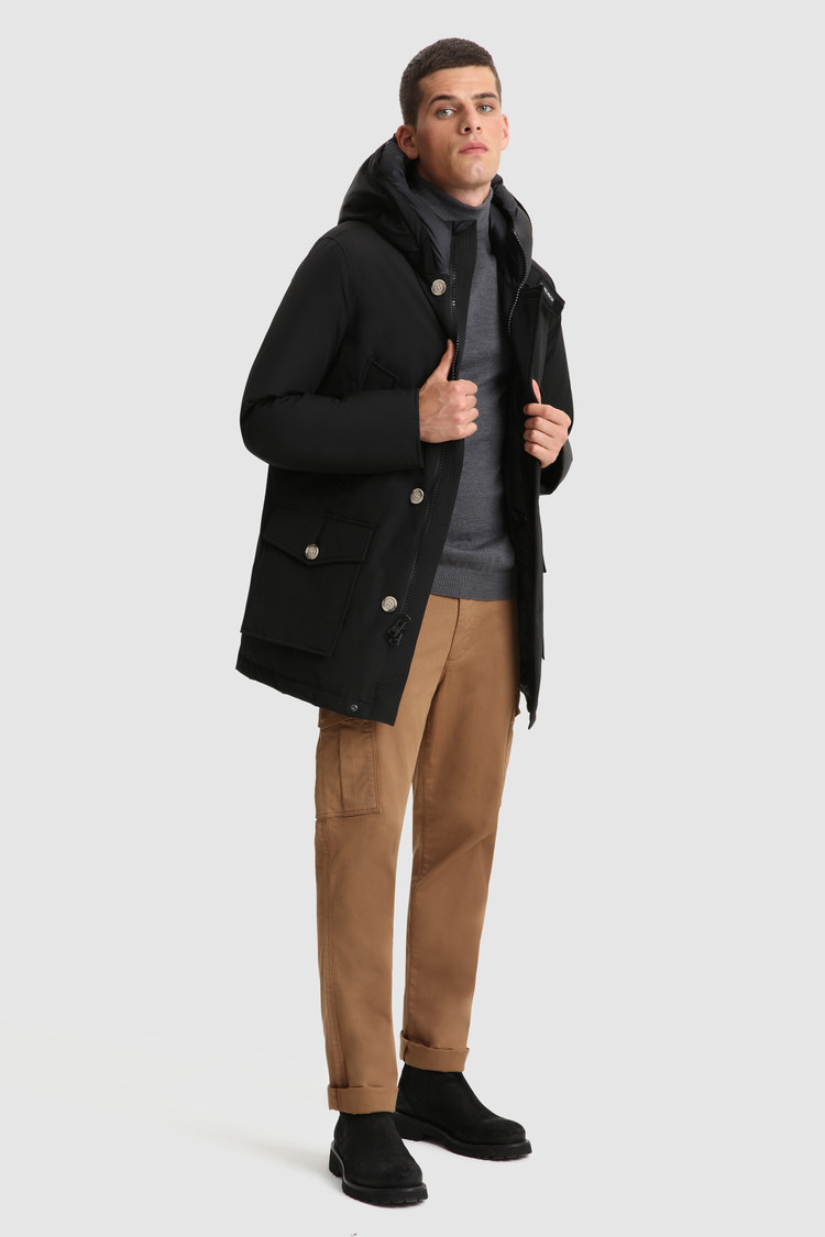 Turtleneck Sweater in extra fine merino wool