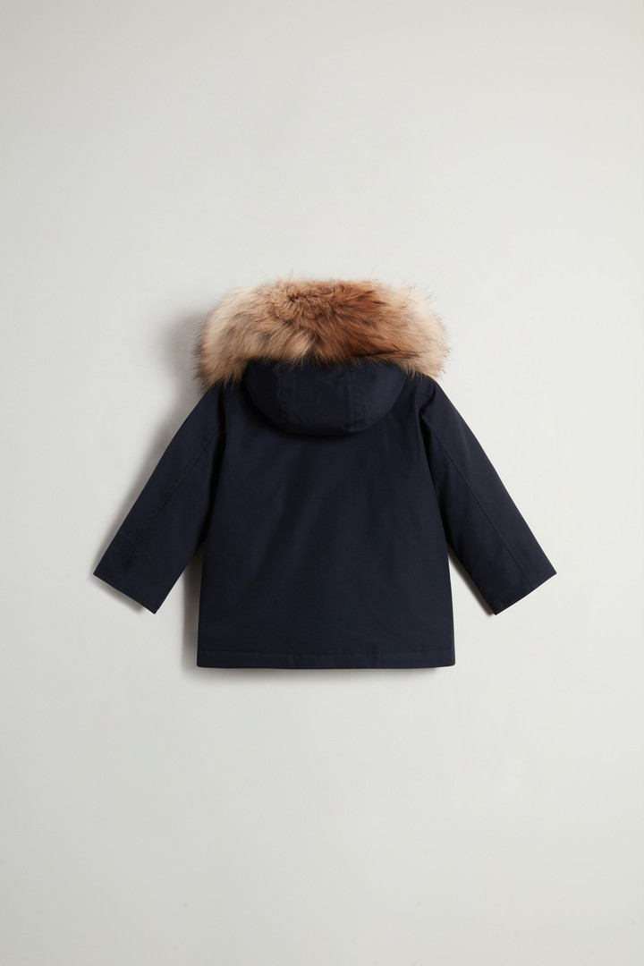 Babies’ Ramar Cloth Parka with Removable Fur Detail Blue photo 2 | Woolrich