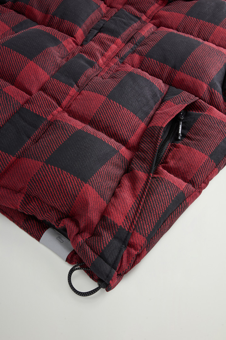 Short Check Parka in Olmetex Nylon by Todd Snyder Multicolor photo 12 | Woolrich