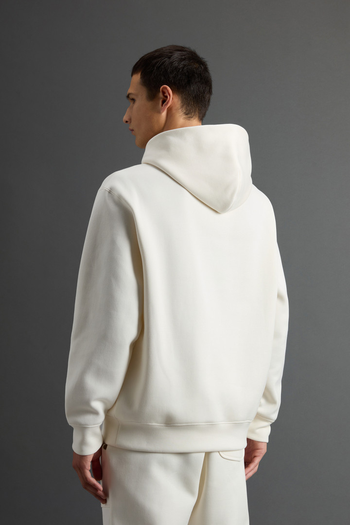 Wool-Blend Hoodie with Pouch Pocket by Todd Snyder Beige photo 3 | Woolrich