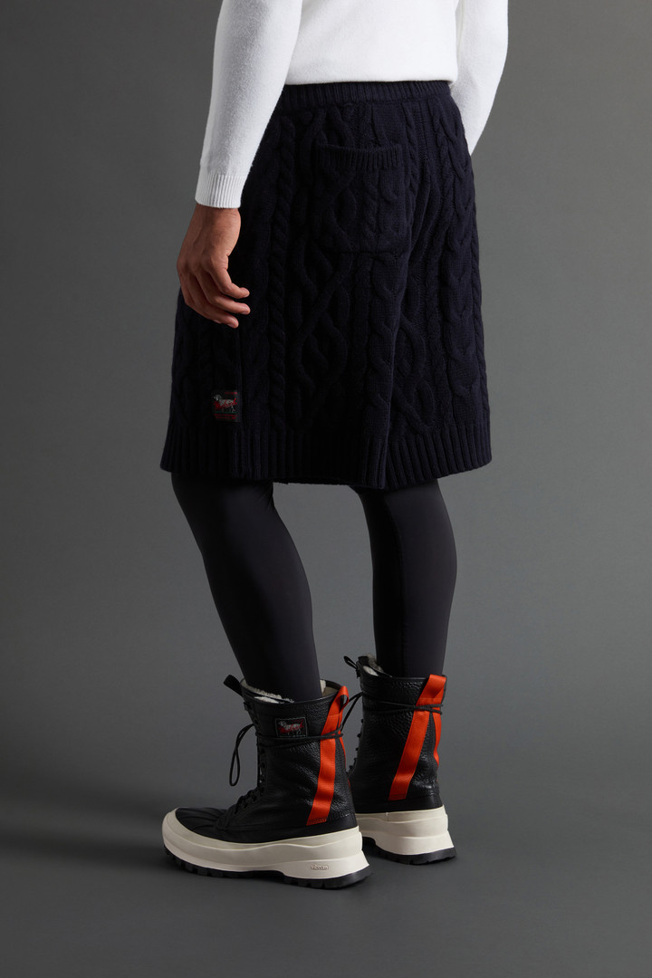 Short en pure laine Mérinos italienne by Todd Snyder Bleu photo 3 | Woolrich