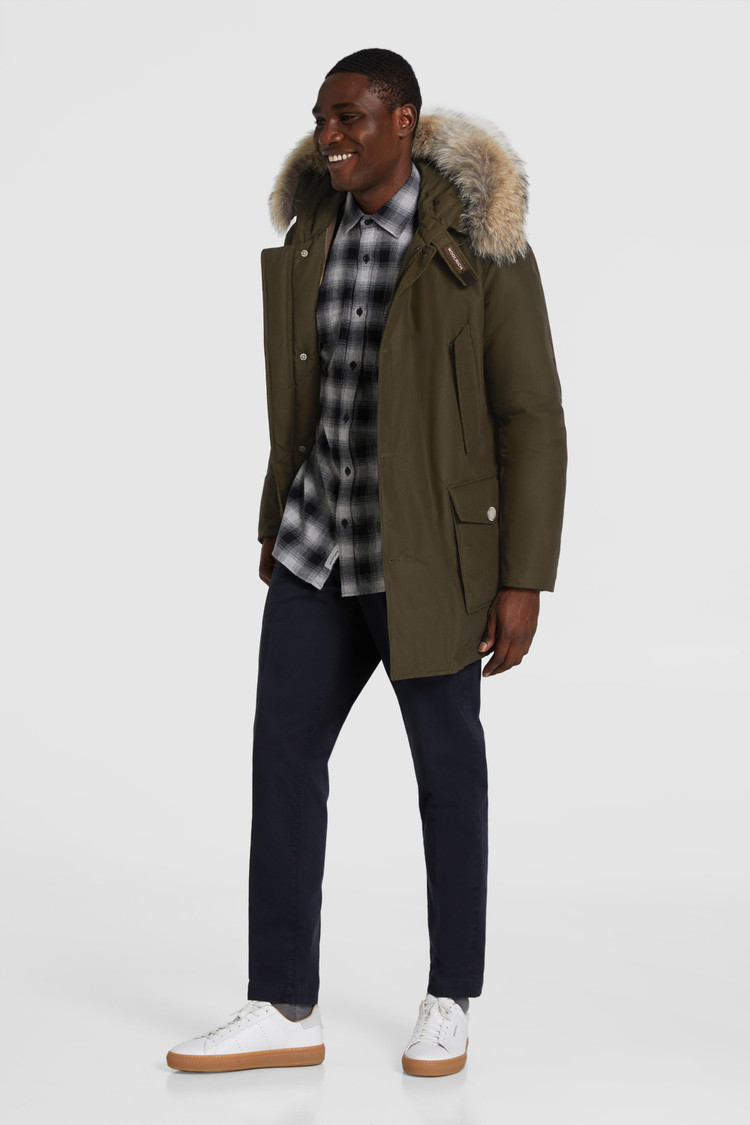 Arctic Parka met afneembaar bont