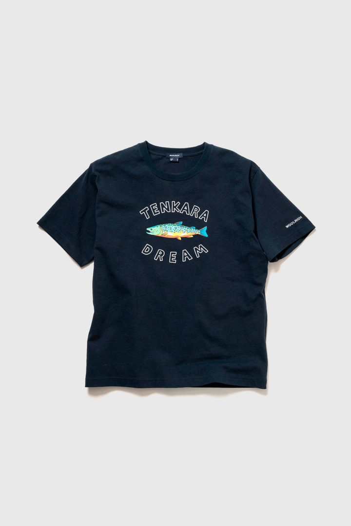 Tenkara Graphic T-Shirt Blue photo 5 | Woolrich