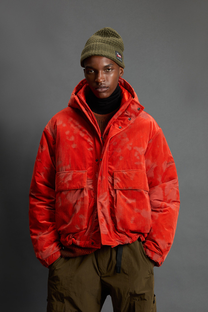 Giacca in nylon Ripstop Olmetex con motivo camouflage by Todd Snyder Arancione photo 2 | Woolrich