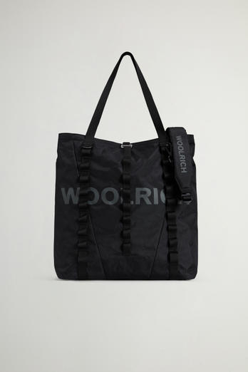 Oversize tote bag van X-PAC by Todd Snyder Zwart | Woolrich