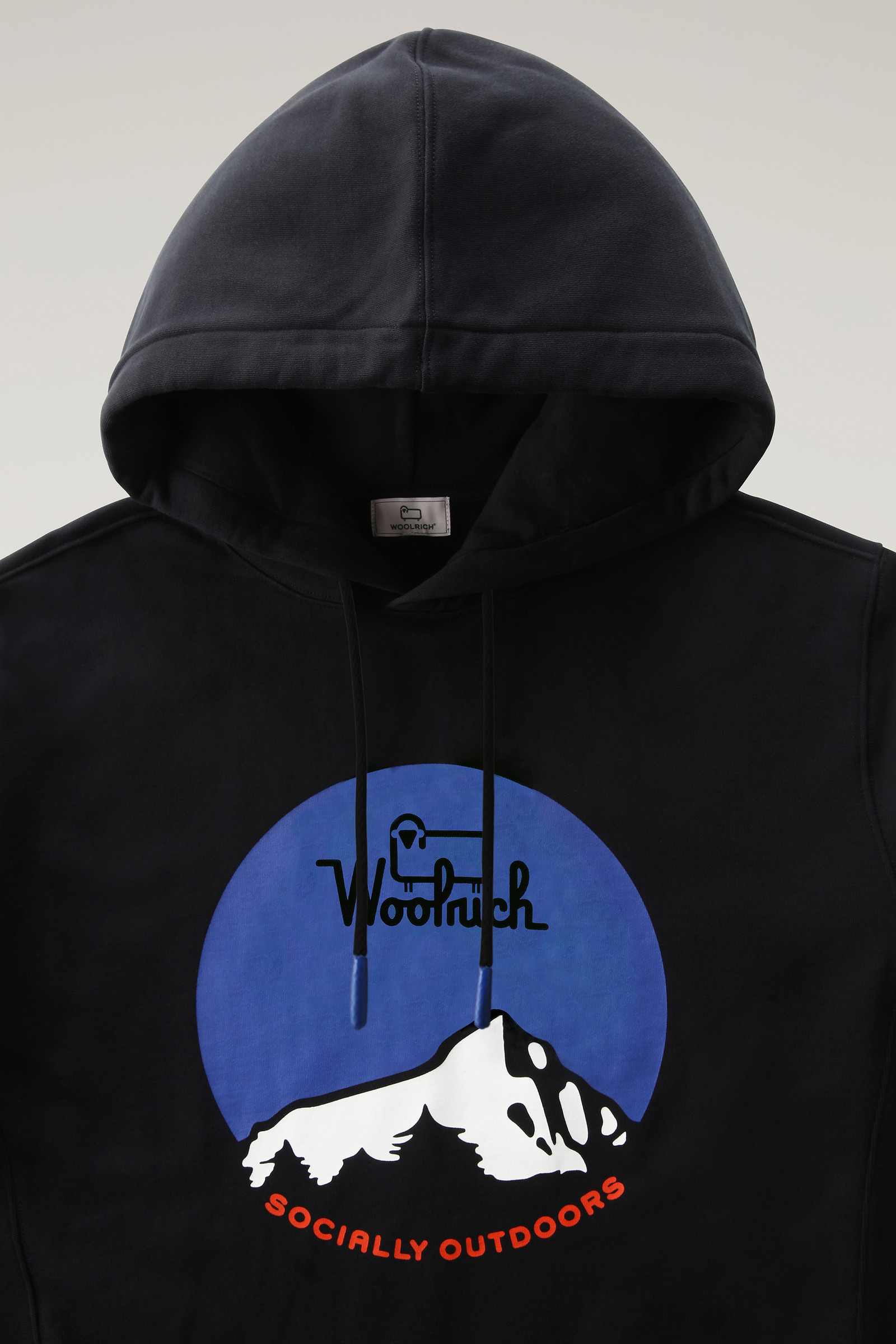Sweat-shirt Foundation avec capuche noir photo 6 | Woolrich