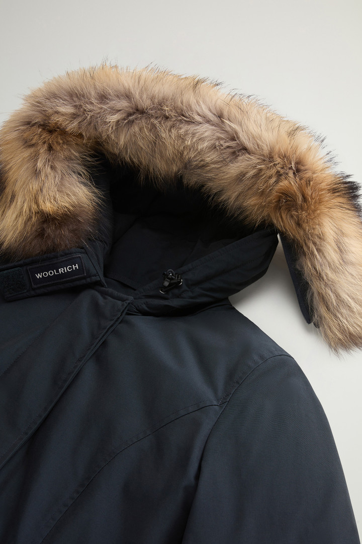 Arctic Parka van Ramar Cloth-stof met afneembare bontrand Blauw photo 6 | Woolrich