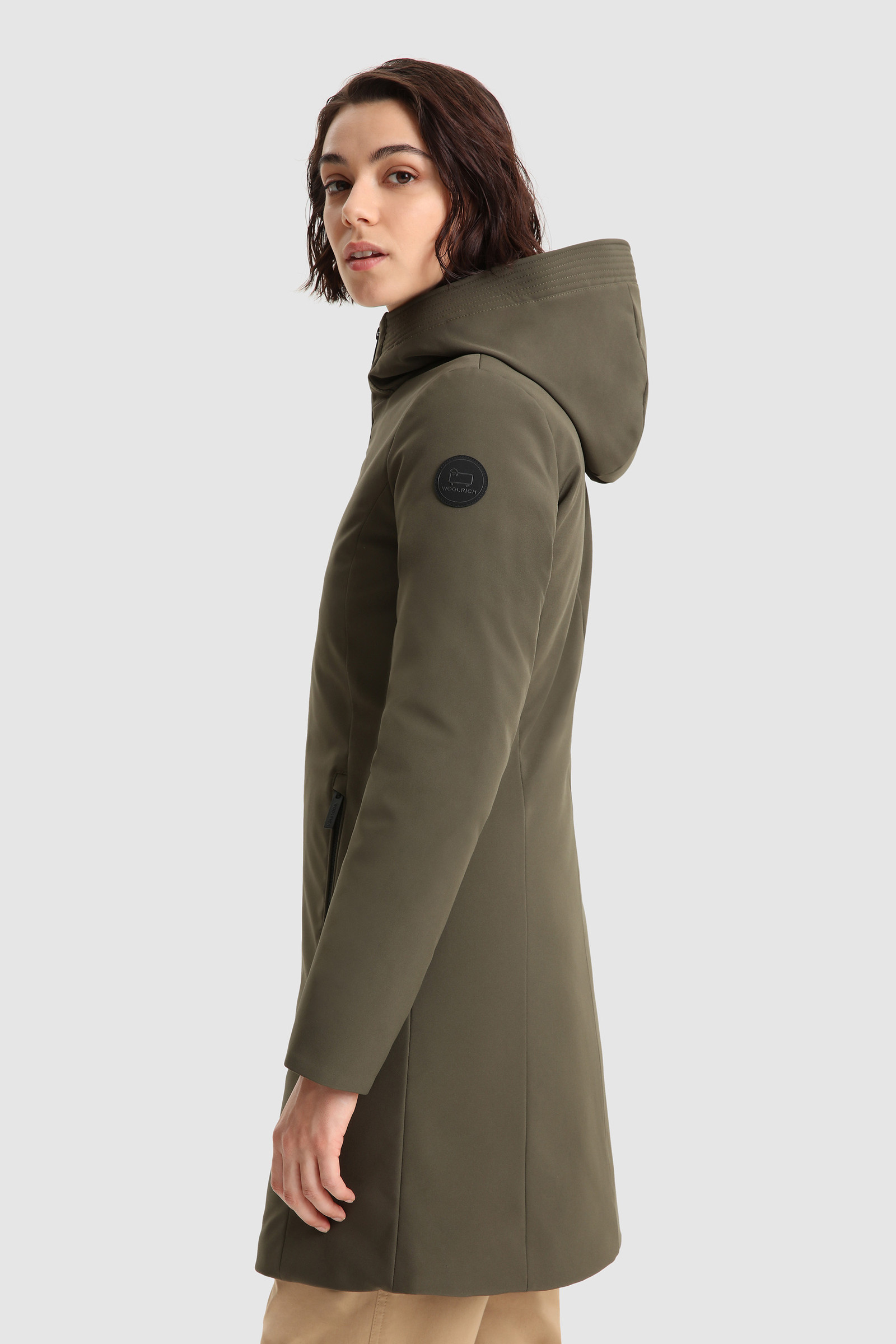 Firth Parka aus Softshell Grün photo 3 | Woolrich