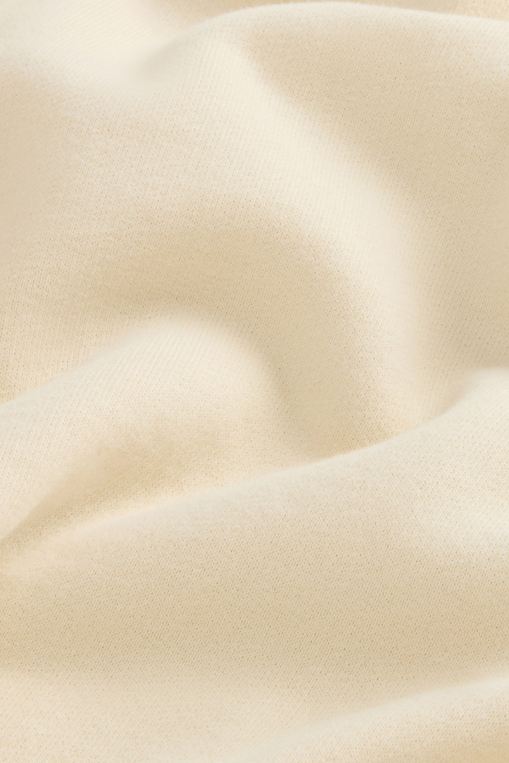 Felpa a collo alto in puro cotone Bianco photo 6 | Woolrich