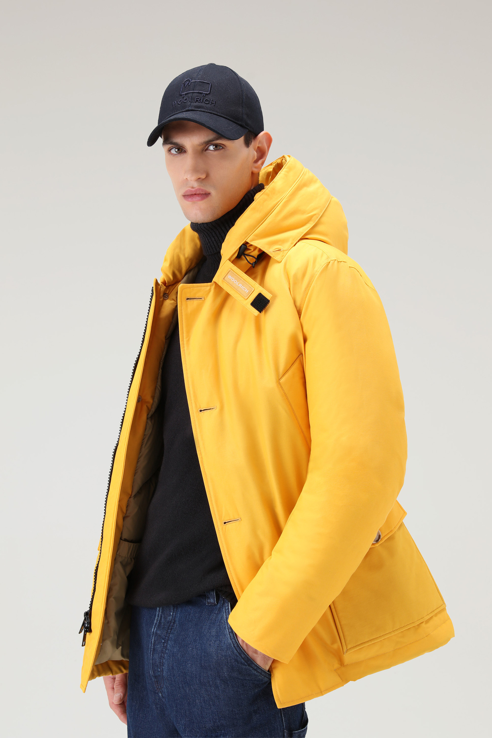 Arctic Anorak mit abnehmbarem Pelz Gelb photo 5 | Woolrich