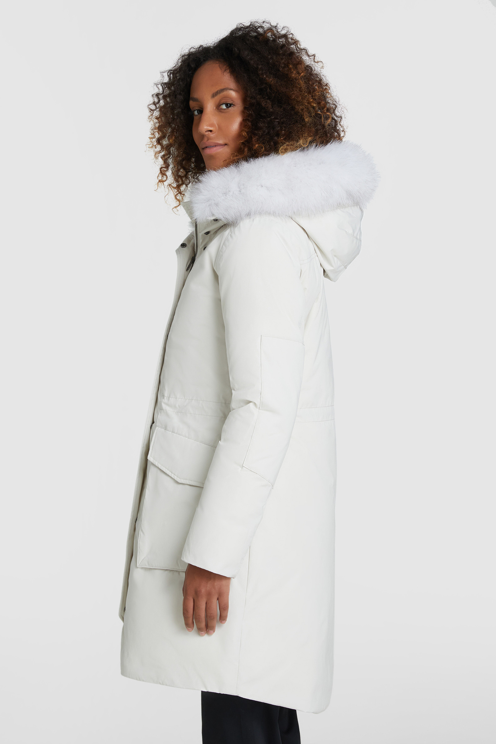 Military Parka pelliccia volpe