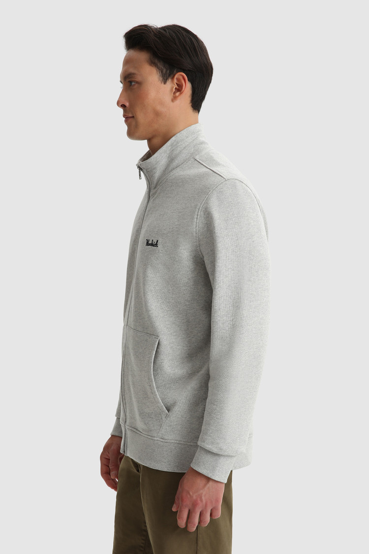 Essential Track sweater with embroidered logo