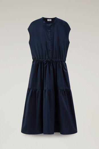 【関税&送料込】Woolrich Sand Poplin Dress Woolrich Midi Shirt Dress | Neutrals | FARFETCH