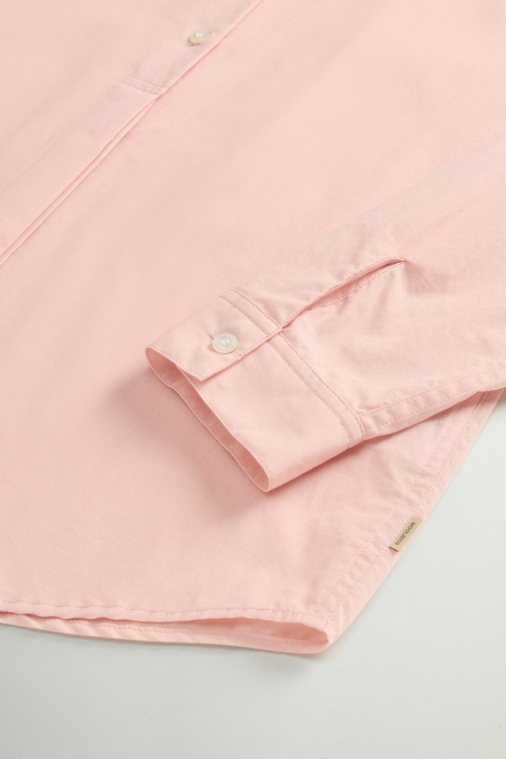 RELAXED HENLEY SHIRT Rosa photo 7 | Woolrich