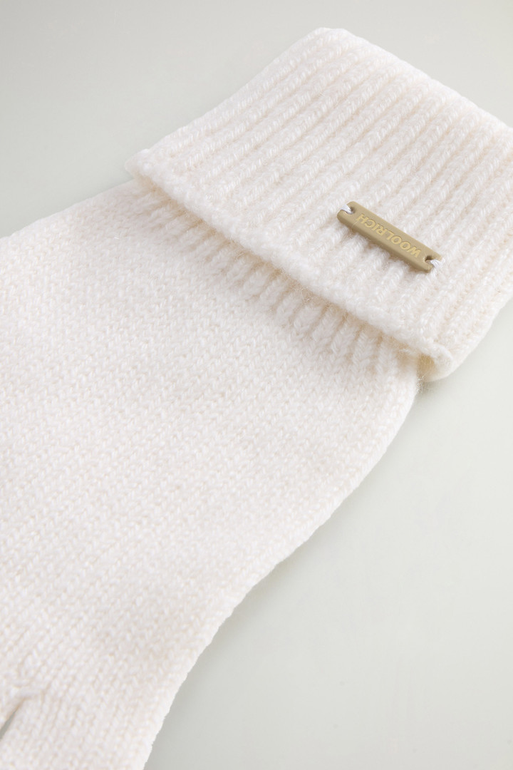Pure Cashmere Gloves White photo 3 | Woolrich