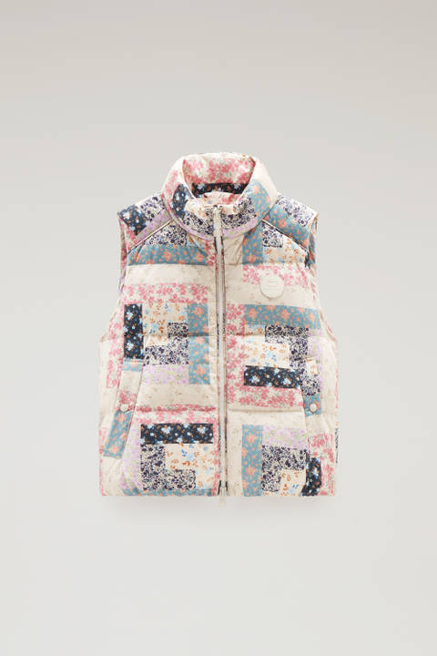 Pennsylvania Quilted Vest with Patchwork Print 1500 photo 2 | Woolrich