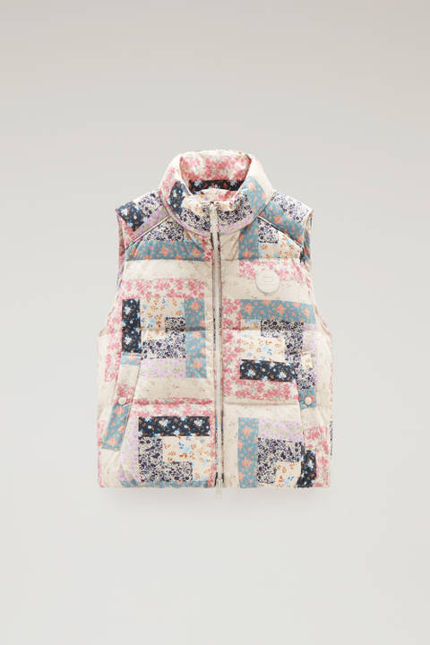 Veste sans manches matelassée Pennsylvania avec imprimé patchwork Multicolore photo 2 | Woolrich