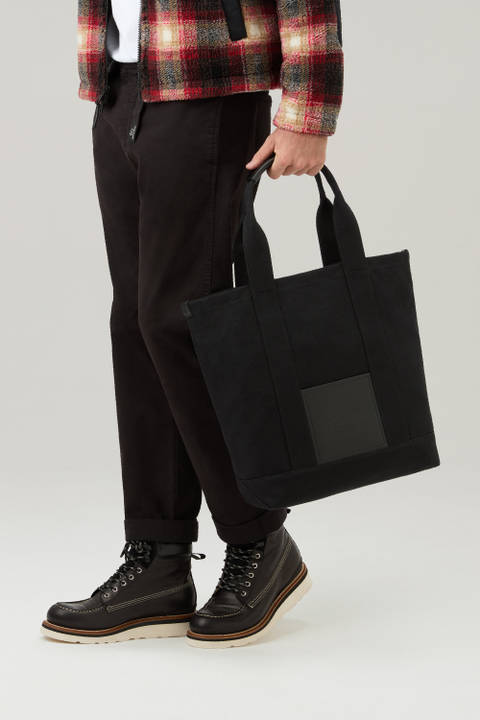 Premium Tote Bag Black photo 2 | Woolrich