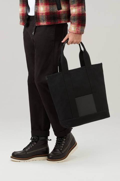 Borsa Premium Tote Nero photo 2 | Woolrich